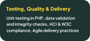 Services skill testing